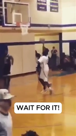 Davion Mitchell's crazy windmill dunk!🏀