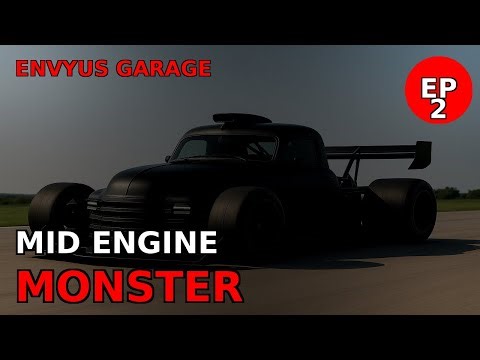 MID ENGINE MONSTER Part 2 – Envyus Garage 1950 Truck Build