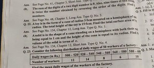 Ans. See Page No. 41, Chapter 3, Short Ans.Or. The sum of the ... | Filo