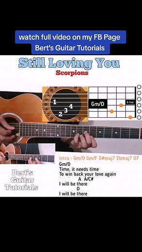 Still Loving You - Scorpions Guitar Chords Tutorial with Lyrics