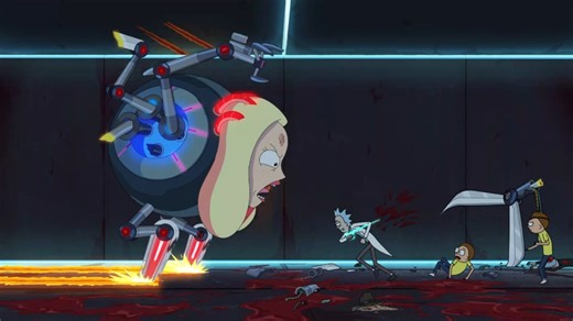 瑞克VS机械戴安【瑞克和莫蒂】