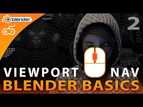 Viewport Navigation - #2 Blender Beginner Modelling Tutorial Series