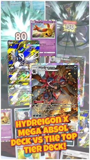 Hydreigon x Mega Absol Deck vs the Top Tier Deck! | Pokémon TCG Pocket Season B1 #pokemontcg #pokemon #pokemoncommunity #PokemonTCGPocket #Gaming | Sensei and Monsters