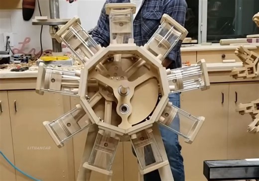 手搓内燃机的绝唱！