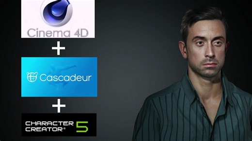 CC5+Cascadeur+C4D（3C联合出品）