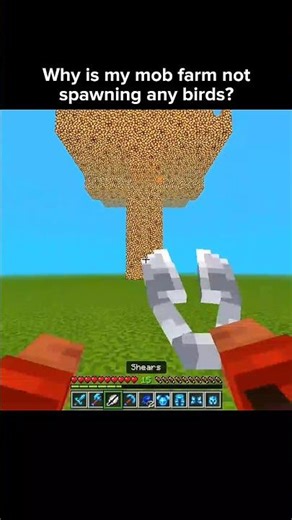 Glowstone Broke My Farm? 🤔 #minecraft #xp #minecrafttips