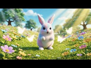 Twinkle Tickle Toes 🌟 | Cute 3D Bunny Dance Rhyme for Kids | TinyTunes World