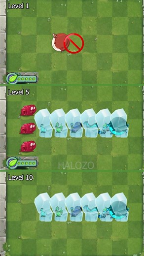 PvZ 2 Plant Food Ability - Cran Jelly Plant Vs Animal Ice Zombie Team #shorts #pvz2