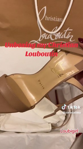 Unboxing Christian Louboutin Loubigirl Heels