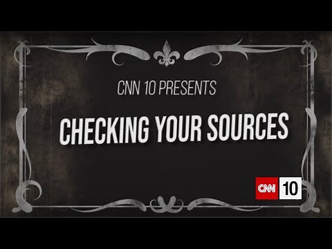 Checking Your Sources