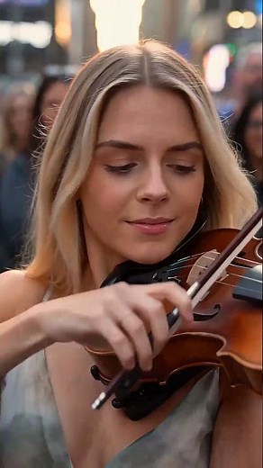 She Started Playing Violin in the Street… Then Everyone Stopped Walking 🎻🔥 #shorts #violin #viral