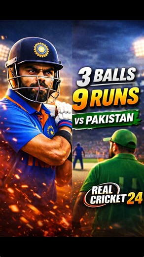 3 Ball Me 9 Run vs Pakistan… Virat Kohli Ne AAG LAGA Di! 🔥🇮🇳 RC24