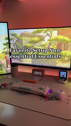 Divoom Ditoo Plus Speaker #divoomspeaker #ditooplus #deskaccessory #gamingsetup #gamingaesthetic #deskspeakers