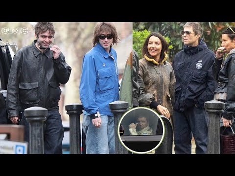 Oasis Rock star Liam Gallagher threw a party with his fiancée, Debbie Gwyther and their two sons