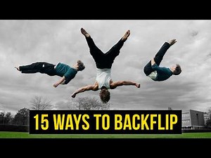 Coolest BACKFLIP VARIATIONS in Slow Motion