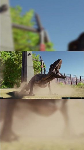 Indominus and Indoraptor Movie Cosmetics Mod Showcase #jurassicworldevolution3 #dinosaur #hybrid