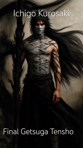 AI Final Getsuga Tensho #aigenerated #ichigo #bleachfans #Fanart
