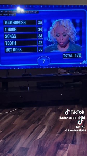 Family Feud Contestants Guess Toothbrush Count