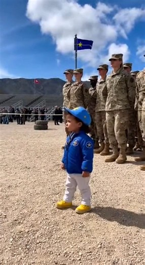 Tiny Commander Takes Charge! 👶🎖️ Soldiers Follow Every Order | Ultra Realistic 4K