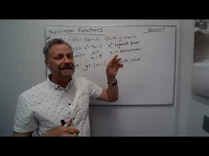Nonlinear Functions and Their Domains