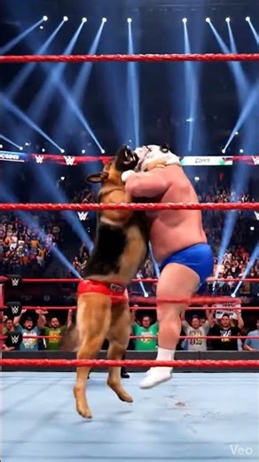 dog vs dog wwe - animal wwe games - wwe match #amazing #wwe #foryou #foryoupage #viralvideo #viral