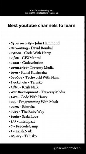 Best YouTube Channels for CSE Students 📚🔥