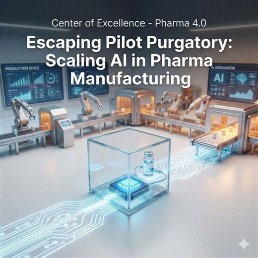 Escaping Pilot Purgatory: Scaling AI in Pharma Manufacturing | Dr. Jayant Joshi
