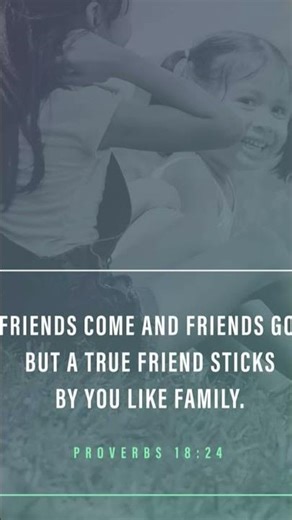 The True Meaning of Real Friendship | Proverbs 18:24 Amen #reels #reel #viral #jesus #shorts