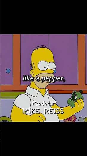 Homer sat on a pepper diet...😅