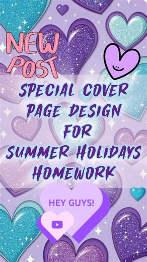 4 Simple Drawing Border Design for Project Front Page ✨Beautiful Drawing Ideas for Title Page Design