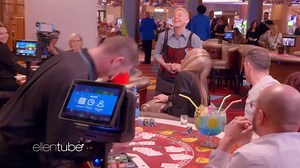 I taught Andy Lassner how to deal blackjack at the Seminole Hard Rock Casino. He started by falling in a fountain, and it went downhill from there. | Ellen DeGeneres