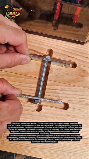 Genius Woodworking Trick You Need to Try! 🔧 | DIY Precision Tool Hack