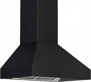 Z Line 8667B-30 900 CFM Wall Mount Range Hood with Black Finish, 30"