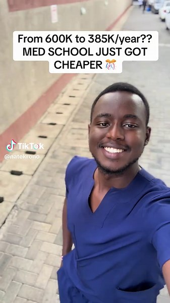 Med School Fees Reduced: Ksh 600K to Ksh 384K