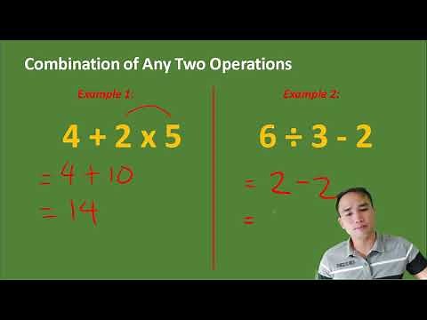 Grade 3 - Order of Operations/Mixed Operations