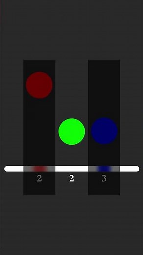 3:4:5 Polyrhythm with Perfectly Elastic Bouncing Balls #music #math #polyrhythm