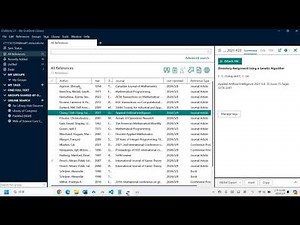 How to use Endnote 21 to export bibtex file tutorial