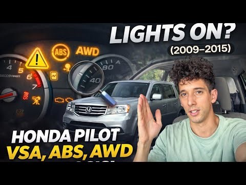 Honda Pilot VSA, ABS & AWD Lights ON? (2009–2015) – Easy Electrical Diagnosis