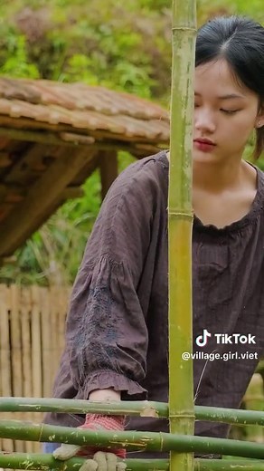 The daily life of a vietnamese rural girls