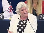 Ann Widdecombe blasts 'oppressive' EU in European Parliament speech