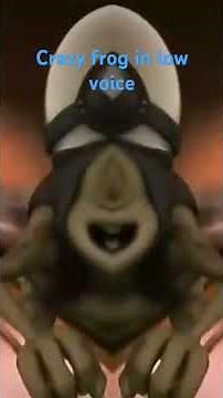 Crazy frog axel f (official video) in low voice