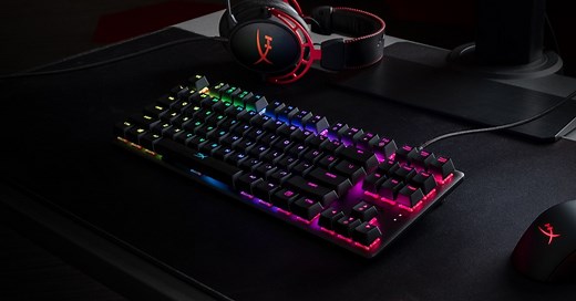 HyperX's Alloy Origins Core TKL Mechanical Keyboard with Aqua switches falls to low of $53