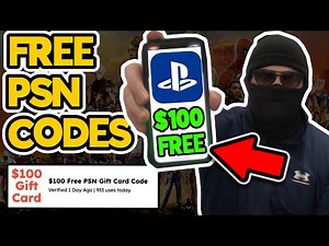*NEW* Free PSN Codes / Free PSN Gift Card Codes 2023 (DO THIS!)