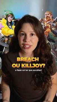 BREACH or KILLJOY? Raze will have to choose! #valorant #raze #games