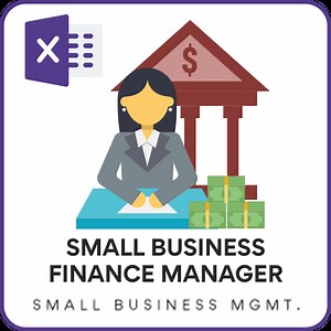 Download Small Business Finance Manager Excel Template