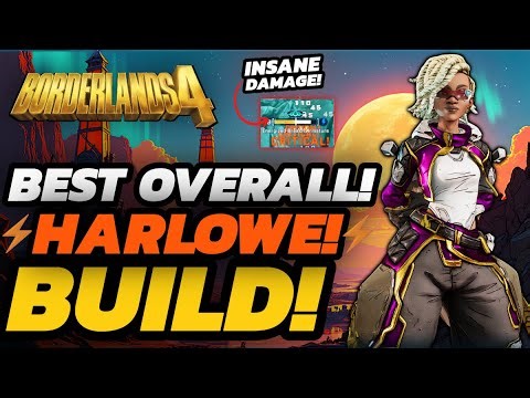 Borderlands 4 - BEST Harlowe BUILD! | Get SUPER OP Early!