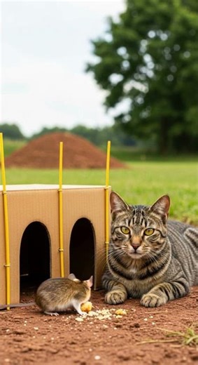😱🐭Most Creative Mouse Trap Ever—Quail Style! Watch it catch mice fast #pestcontrol #diy #mousetrap