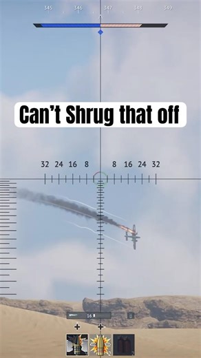 You have a hole in your left wing!