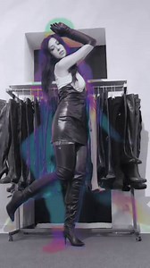 First video with Nera is available now at StudentsOfBoots.com • • • 💃🏻@nera_stiletto 👢 @fernando_berlin_official 📸 @franzsilberfisch werbung/unbezahlt • • #boots #teaser #leather #highheels #highboots #crothhighboots #video #operagloves #leathergloves | Students of Boots