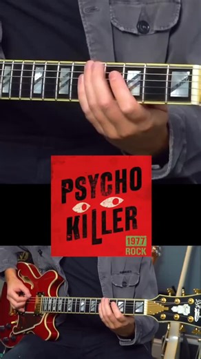 Andy Crowley on Instagram: "Absolute BEAST of a song - here's Psycho Killer by Talking Heads with the bass riff and simple guitar part looper pedal demo"